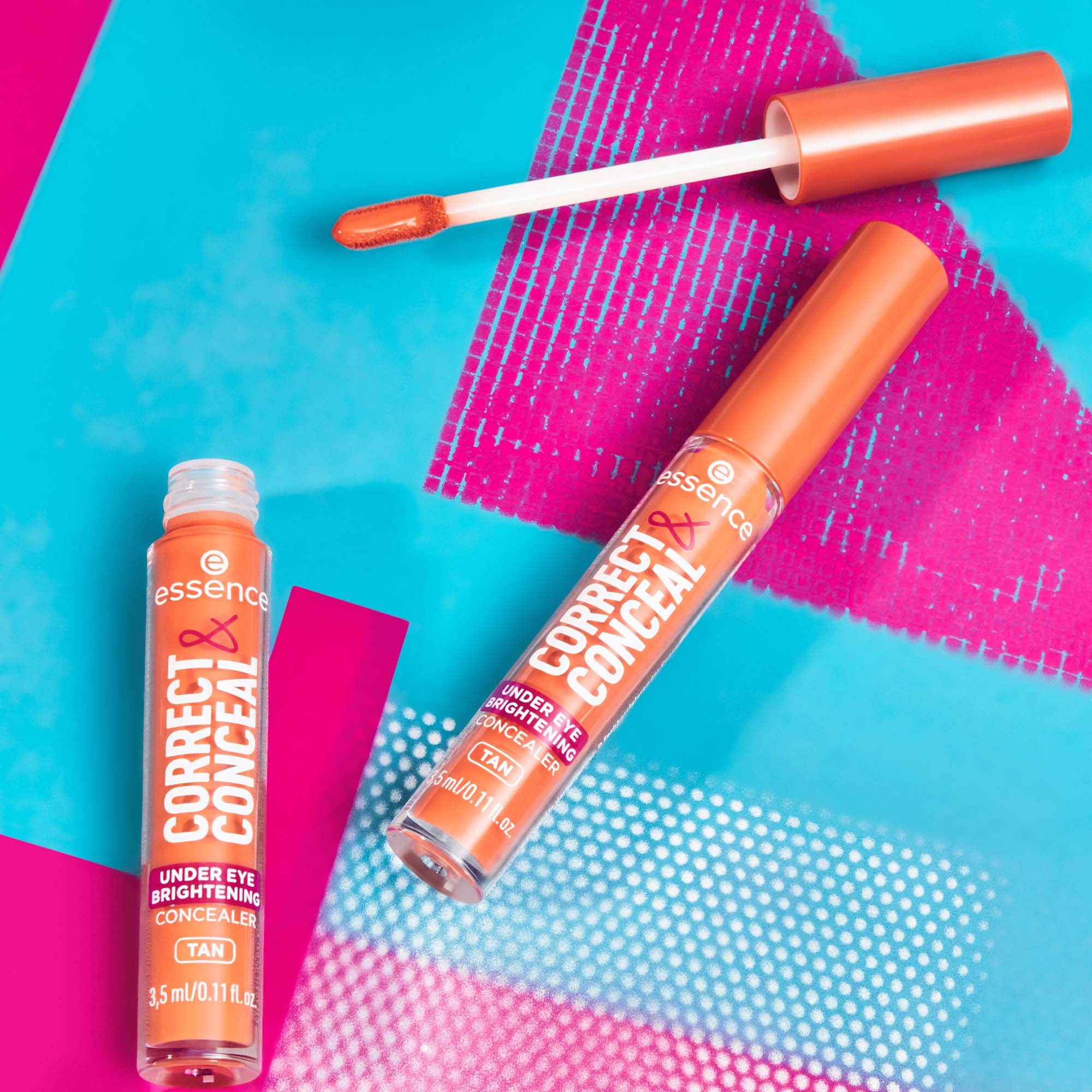 essence Correct & Conceal Under Eye Brightening Concealer 30 Tan (obrázok 6)