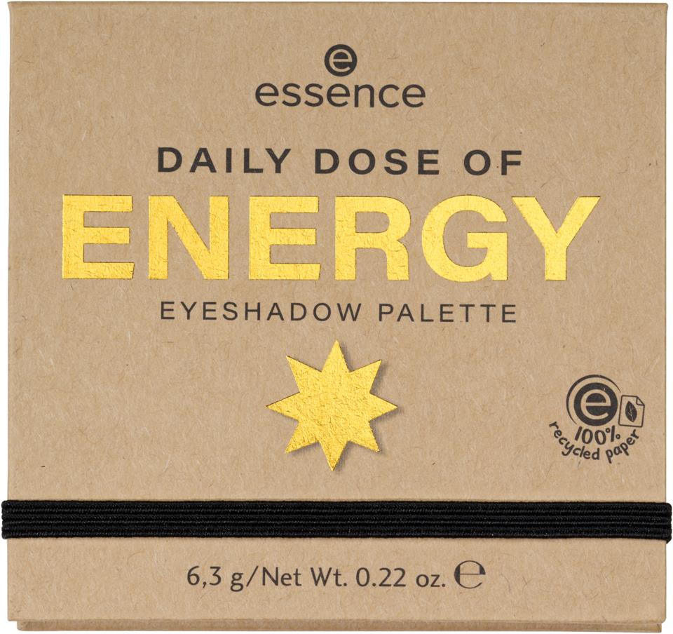 essence daily dose of energy eyeshadow palette