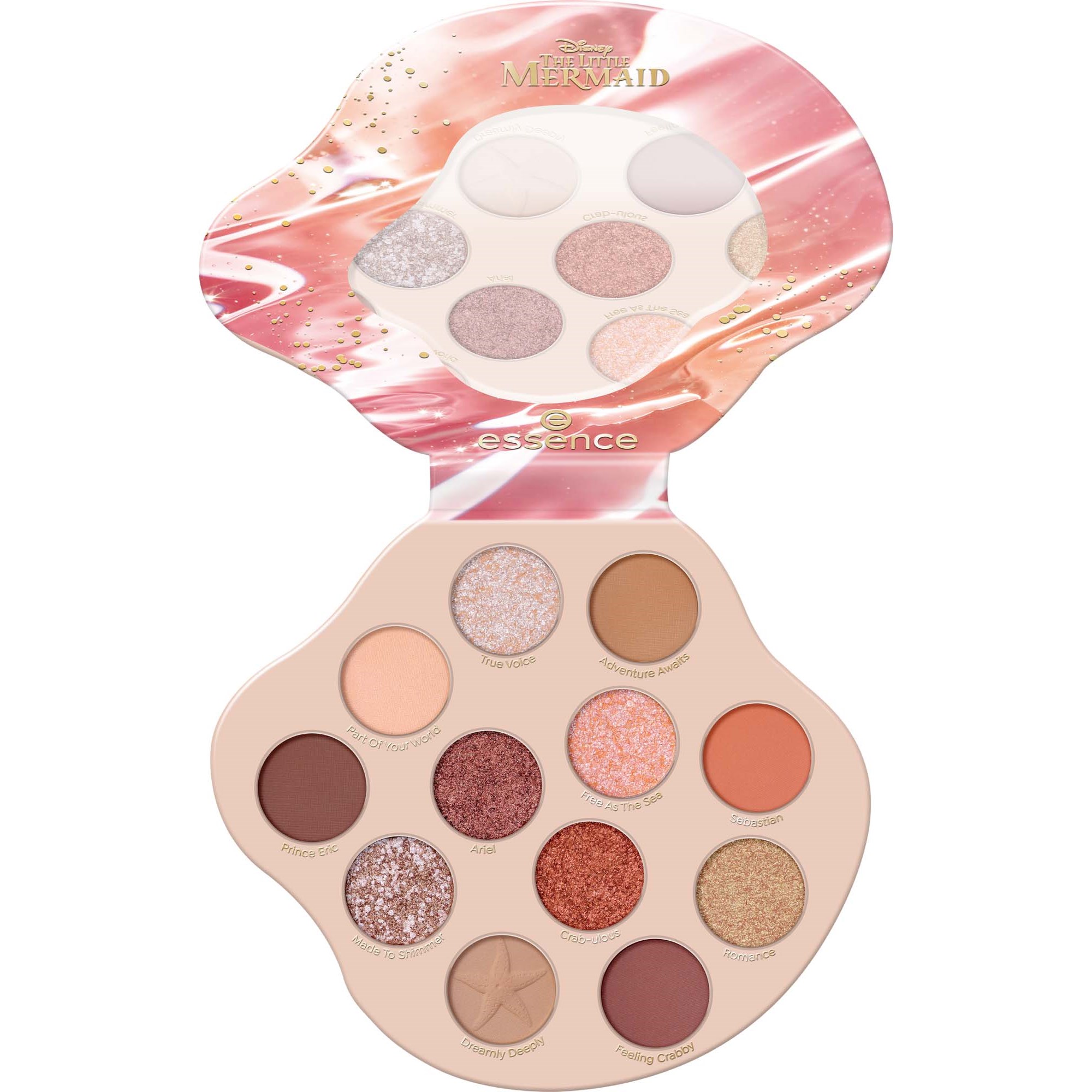 essence Disney THE LITTLE MERMAID Eyeshadow Palette 01 Dreaming O