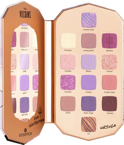 essence Disney Villains Eyeshadow Palette Ursula