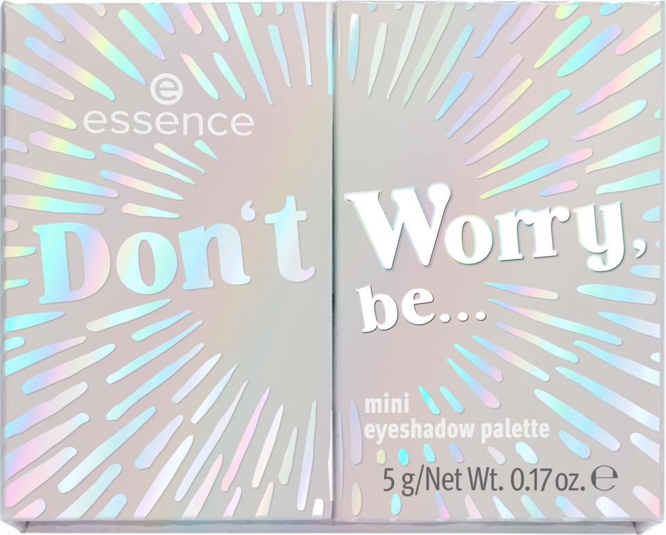 essence Don'T Worry, Be... Mini Eyeshadow Palette 5 g