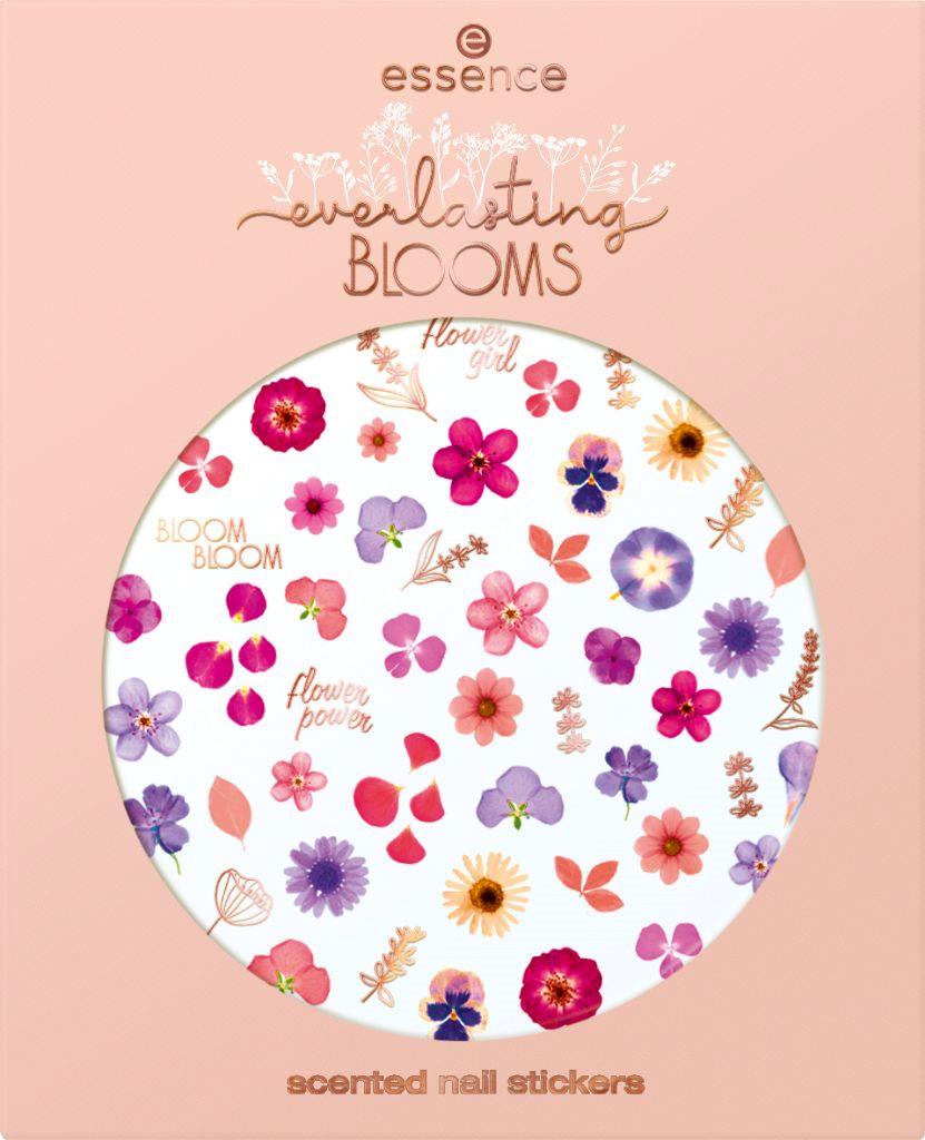 essence everlasting BLOOMS scented nail stickers | lyko.com