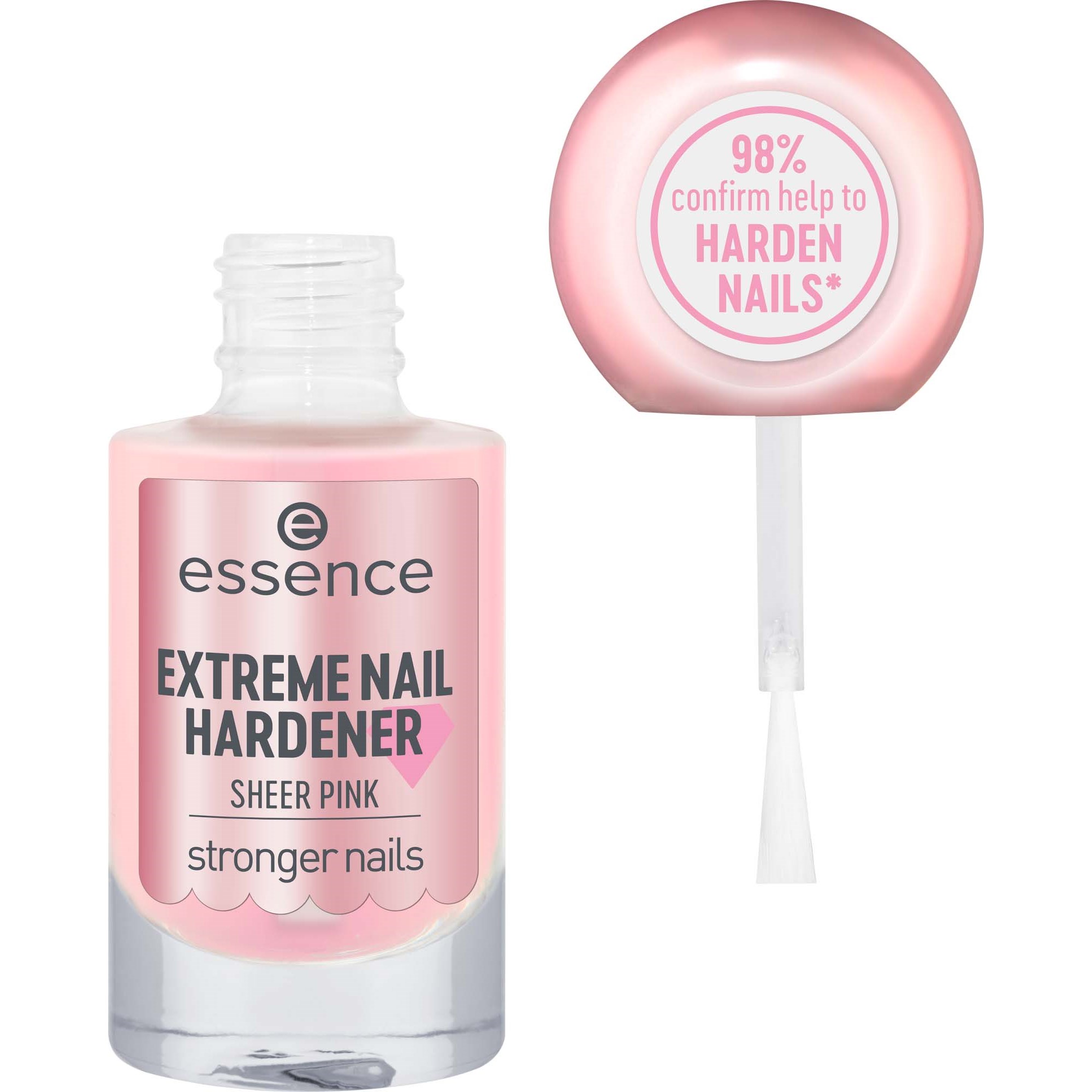 Pleje & behandling af negle Essence Extreme Nail Hardener – Sheer Pink
