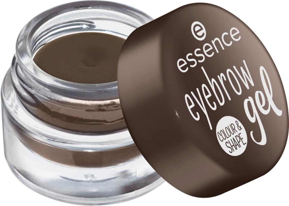 essence eyebrow gel colour & shape 01