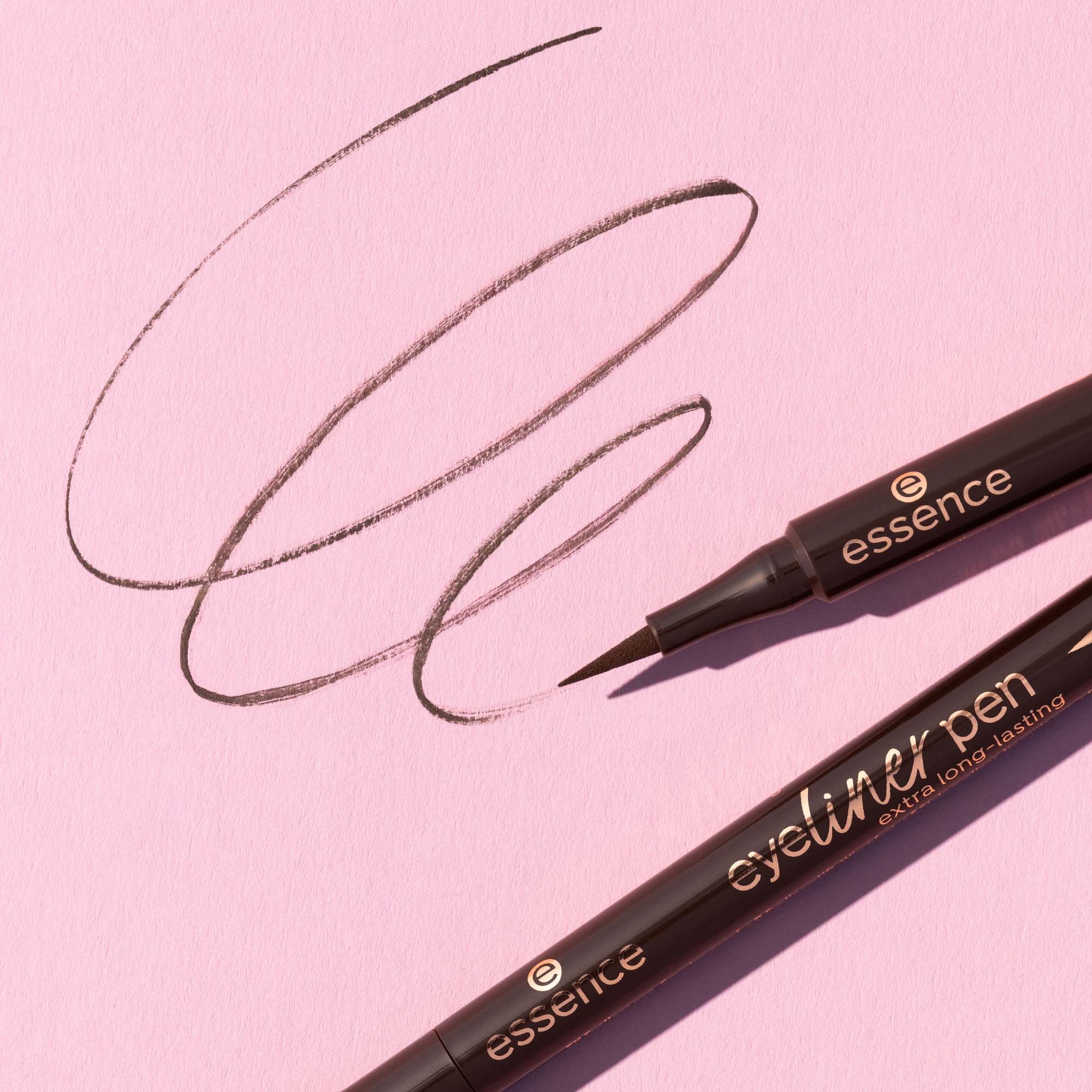 essence Eyeliner Pen Extra Long-Lasting 020 Brown (obrázok 5)