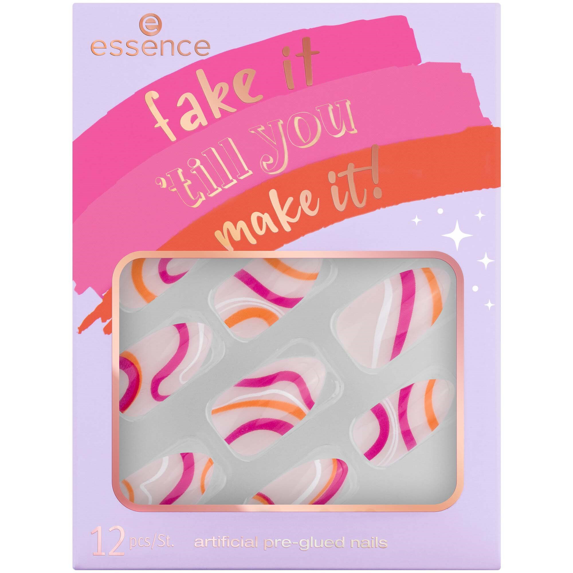 Läs mer om essence Fake It Till You Make It! Artificial Pre-Glued Nails 03 Get Y