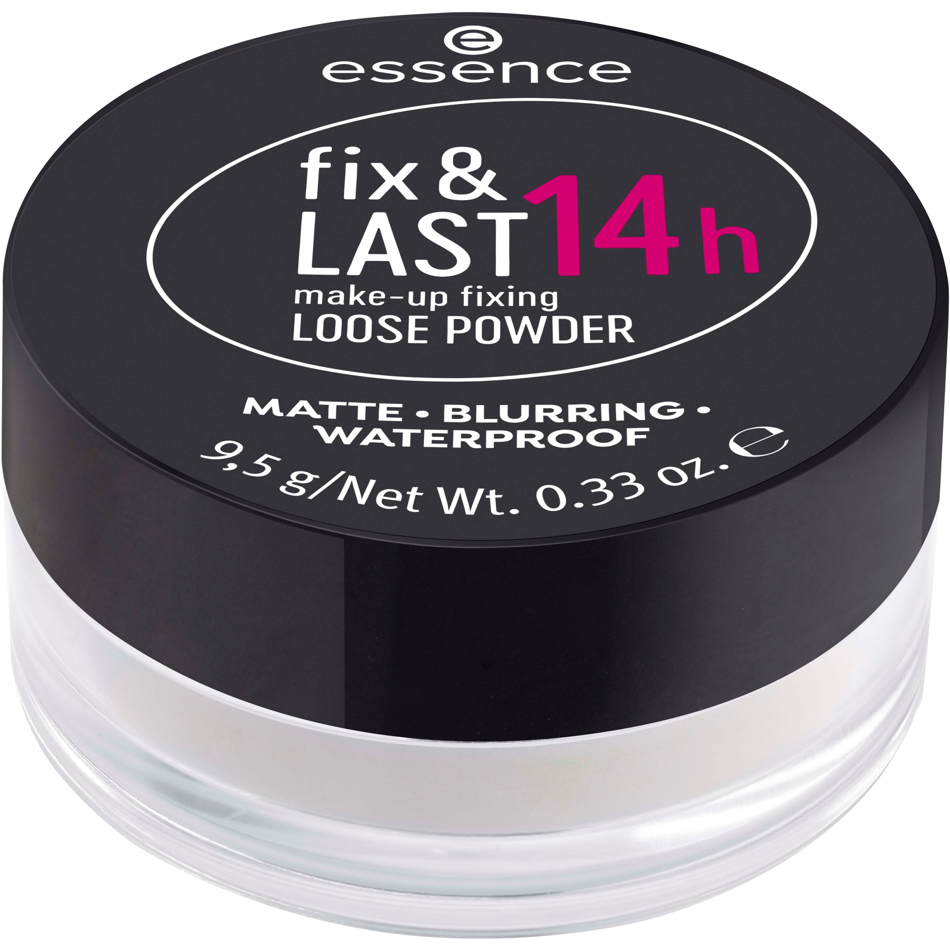 Läs mer om essence Fix & Last 14H Make-Up Fixing Loose Powder
