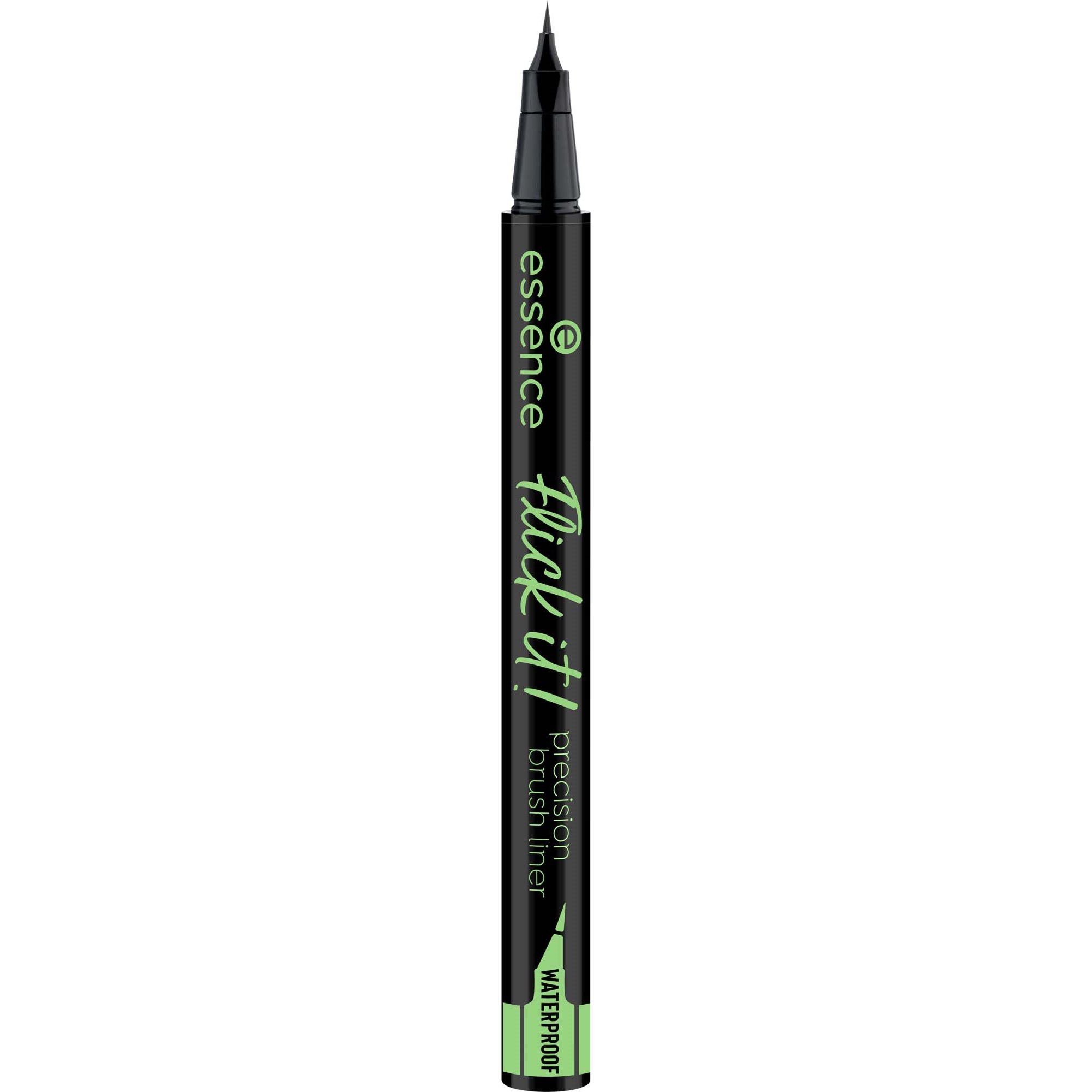 essence Flick It! Precision Brush Liner Waterproof 01 Black