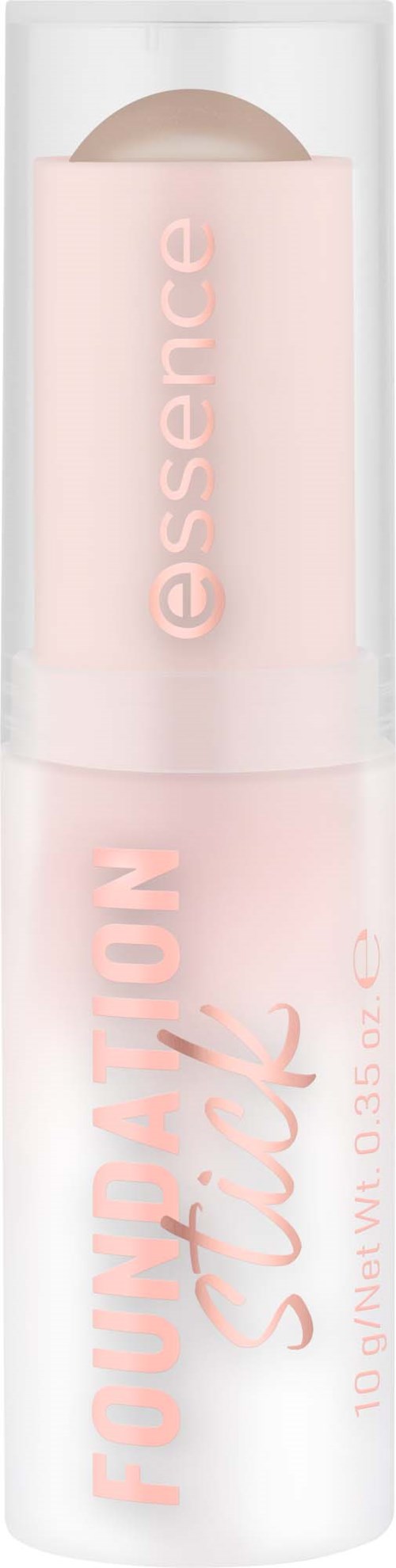 A lipstick with a pinkish light color in clear plastic tube, labeled FOUNTAIN Flick.
