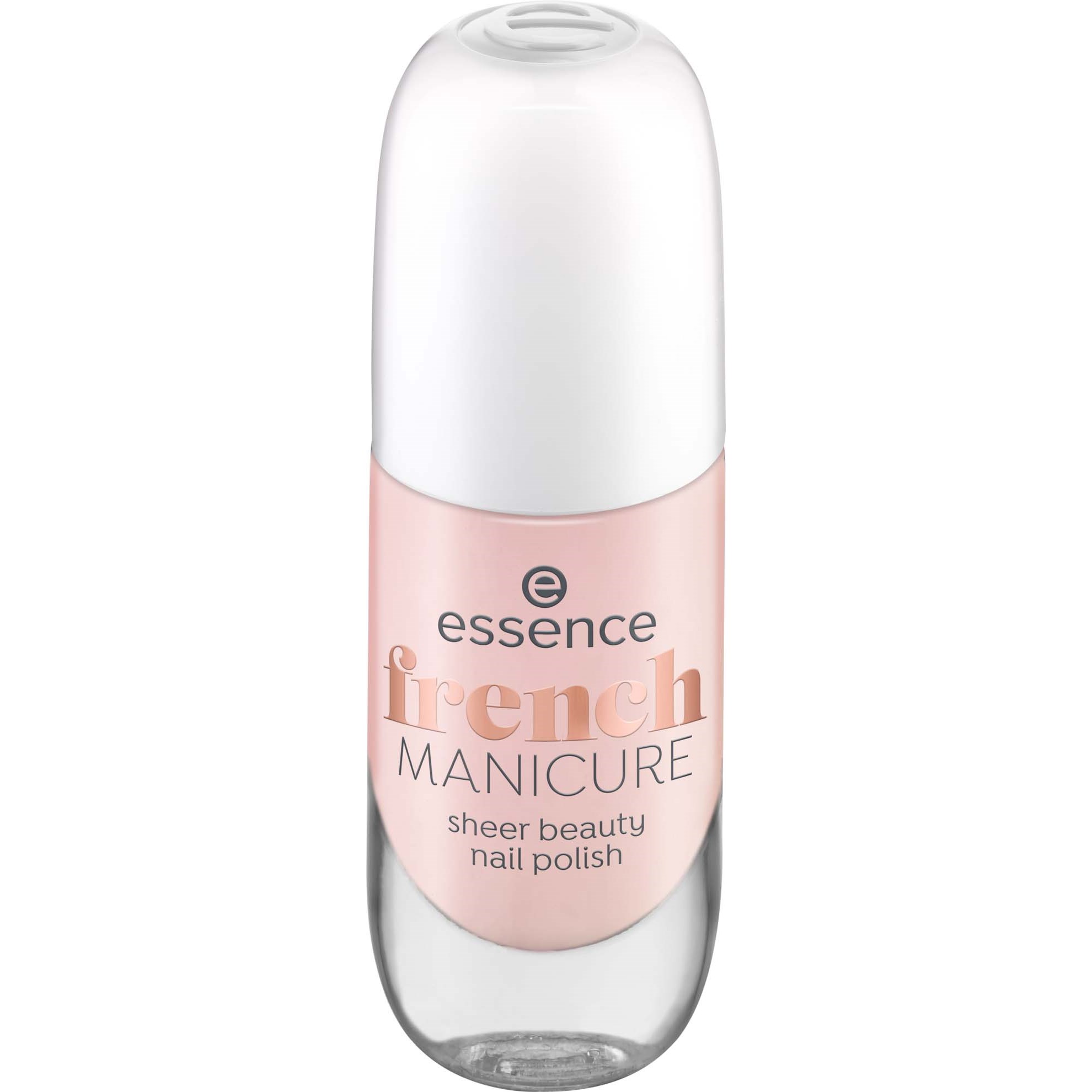 Läs mer om essence French Manicure Sheer Beauty Nail Polish 01 Peach Please!