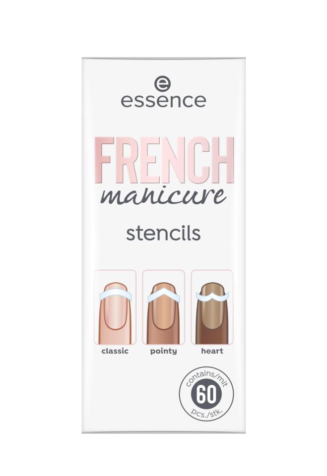 essence french manicure stencils 01