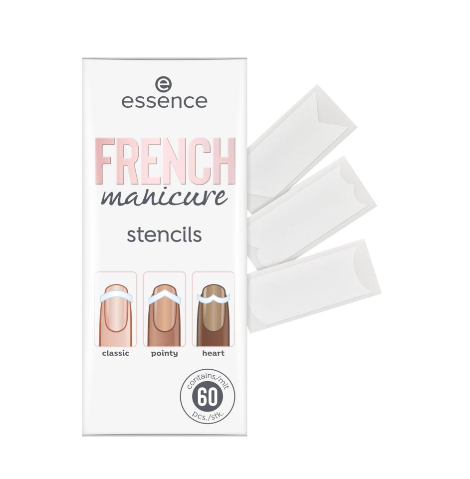 essence french manicure stencils 01