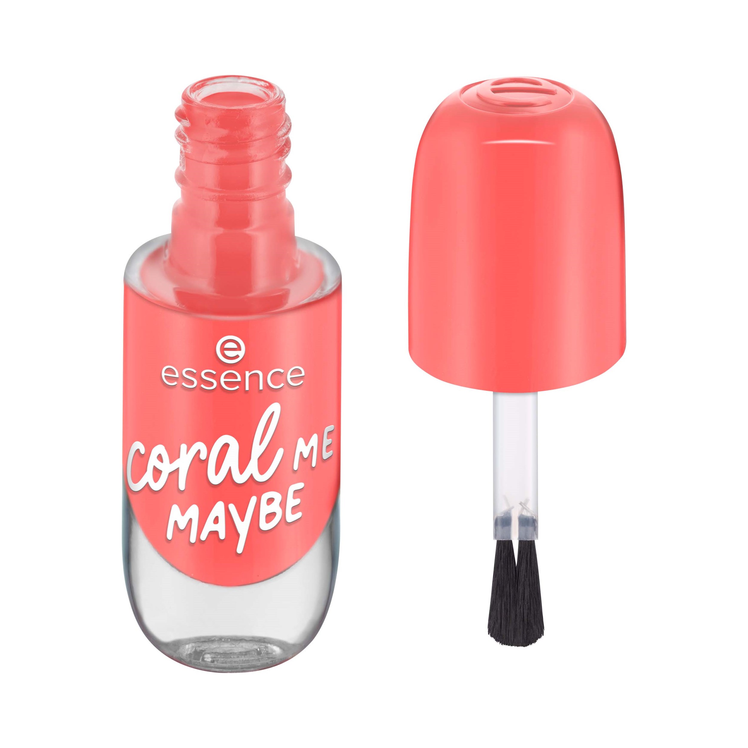 essence gel nail colour 52 coral ME MAYBE