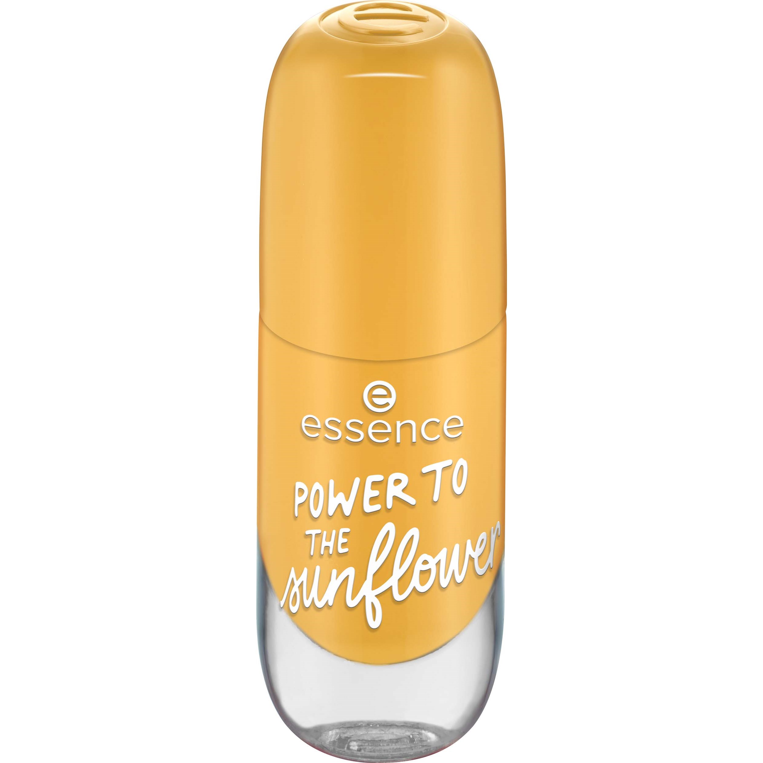 essence gel nail colour 53 POWER TO THE sunflower