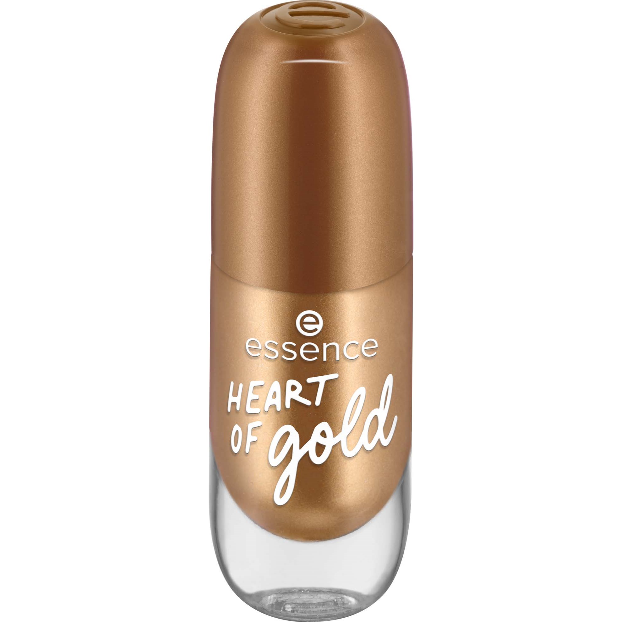Läs mer om essence gel nail colour 62 HEART OF gold