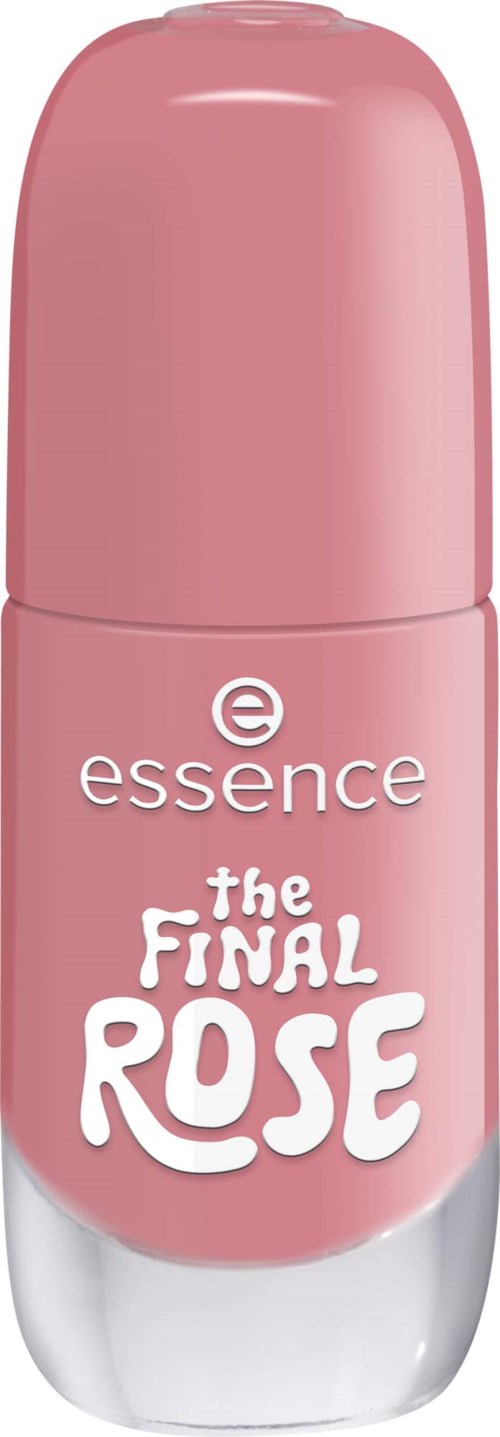 En rosa behållare i form av en boll från varumärket Essence markerad the Final Rose.