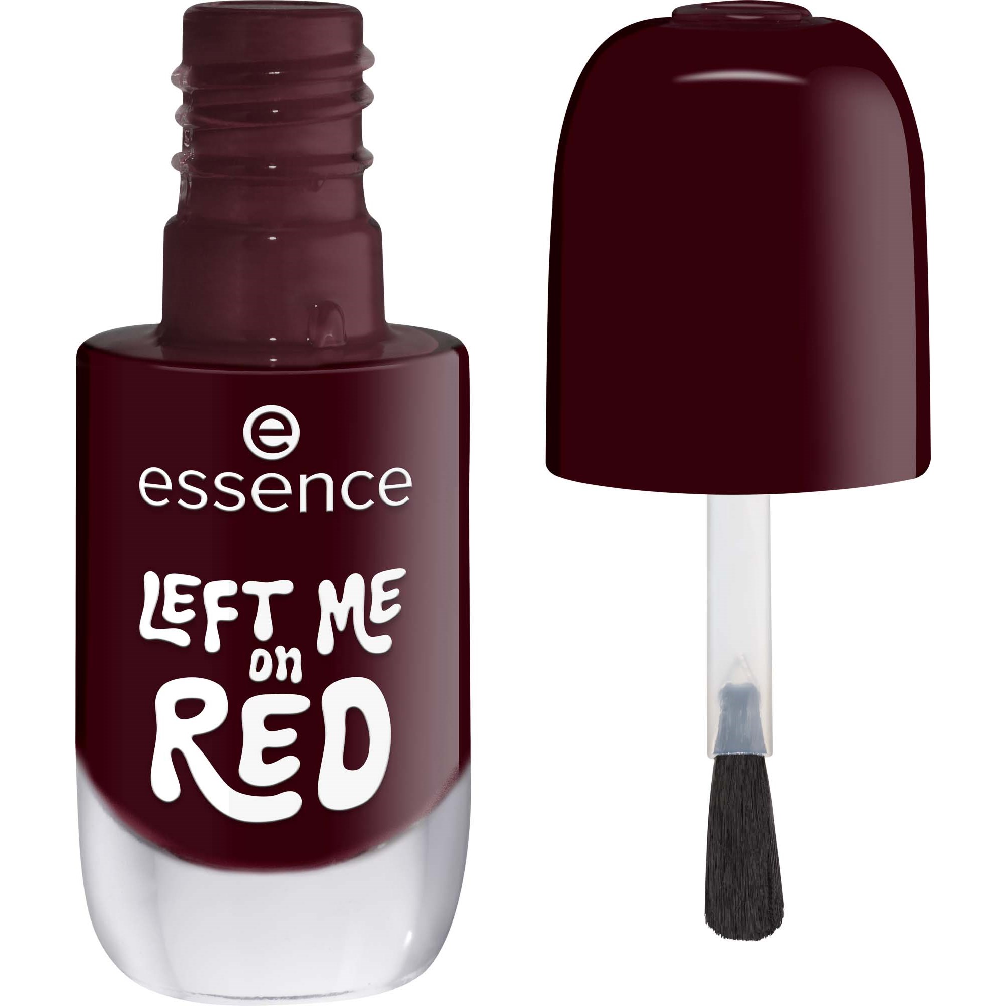essence Gel Nail Polish 12 Left Me On Red
