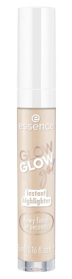 essence glow glow go! instant highlighter 01