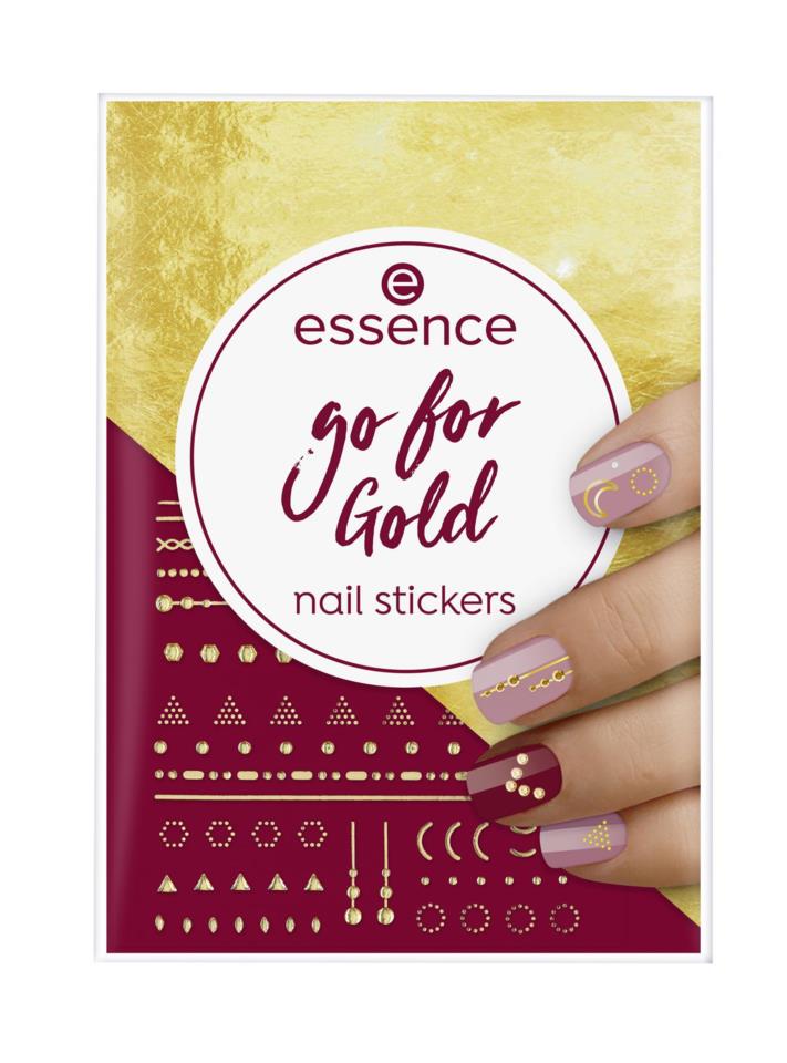 Essence Go For Gold Nail Stickers