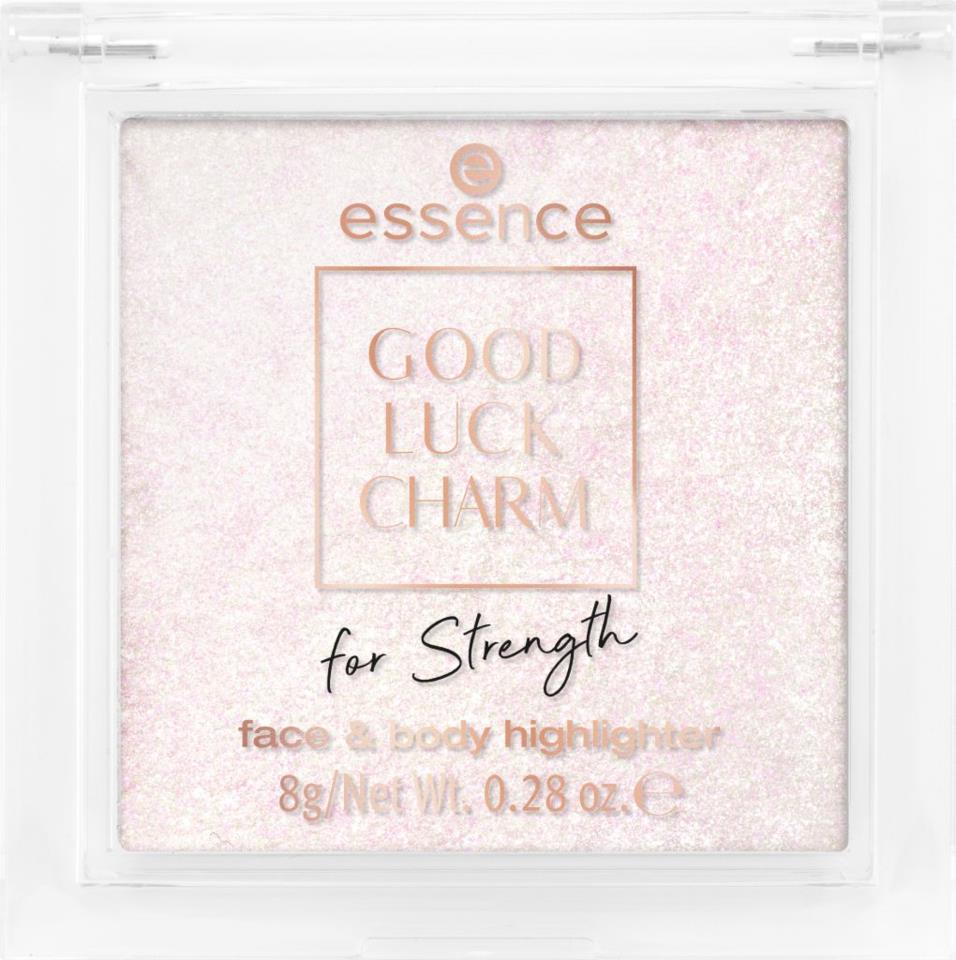 essence GOOD LUCK CHARM for Strength face & body highlighter 01