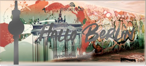 Graffiti-Kunst mit Berliner Wahrzeichen, bunten Spritzern und dem Text 'Hello Berlin' in fetter Schrift.