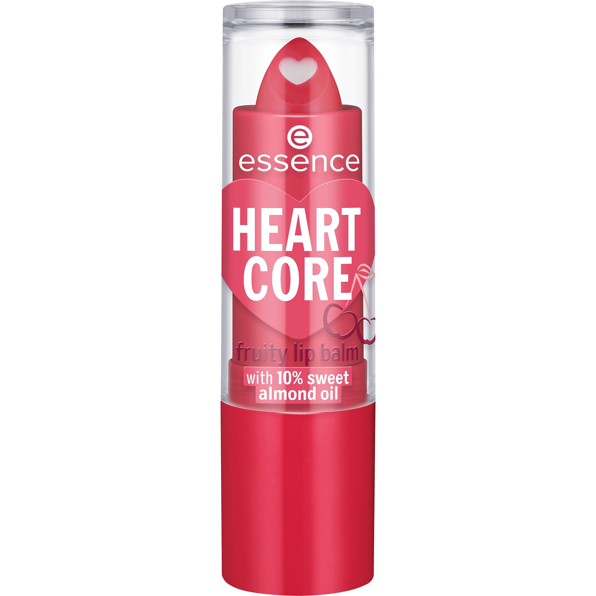 Läs mer om essence Heart Core Fruity Lip Balm 01
