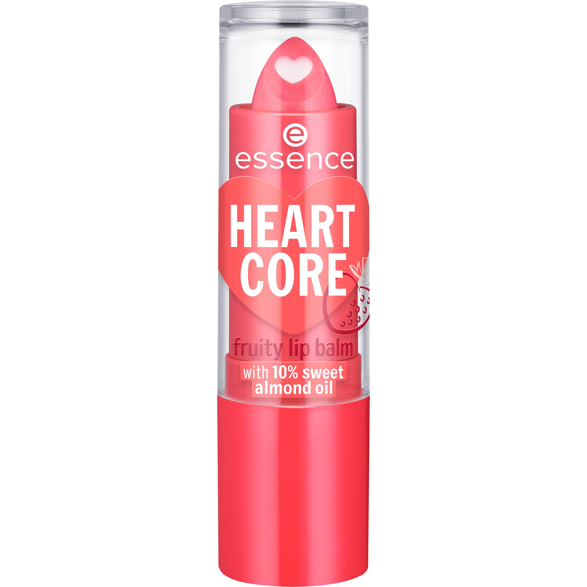 Läs mer om essence Heart Core Fruity Lip Balm 02