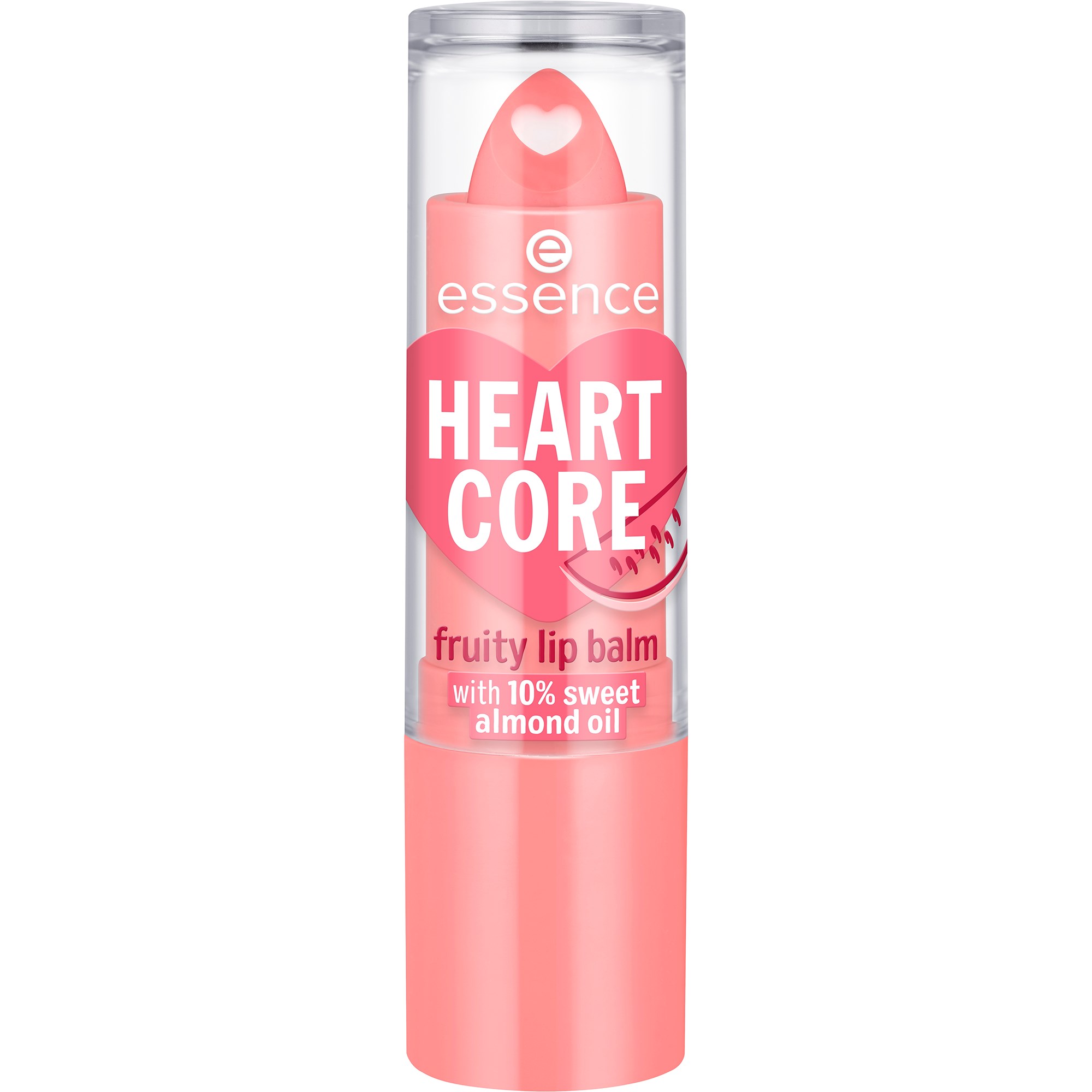 Läs mer om essence Heart Core Fruity Lip Balm 03