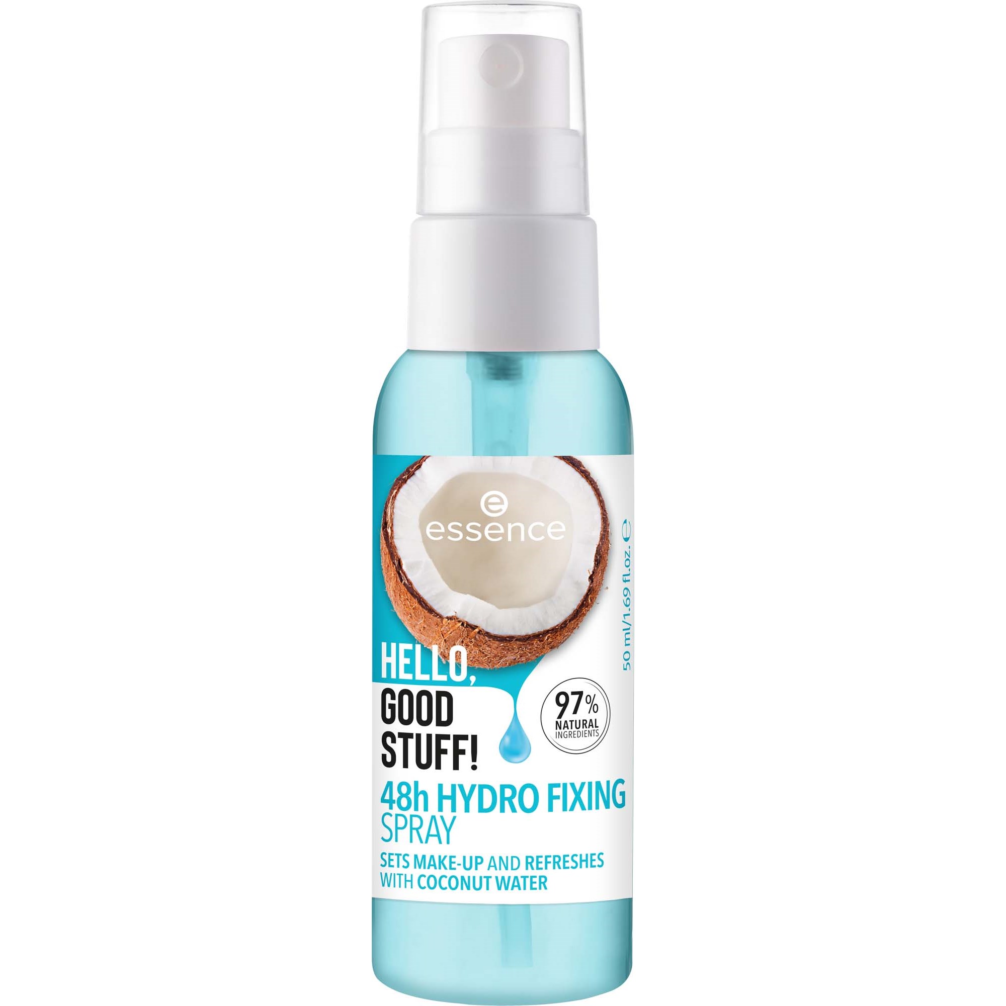 Fikseringsspray makeup - Essence Hello, Good Stuff! 48h Hydro Fixing, 50 ml