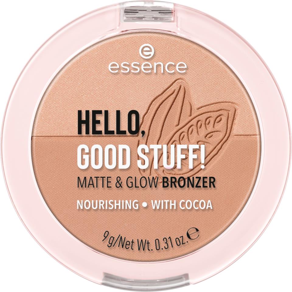 essence hello, good stuff! matte & glow bronzer 10