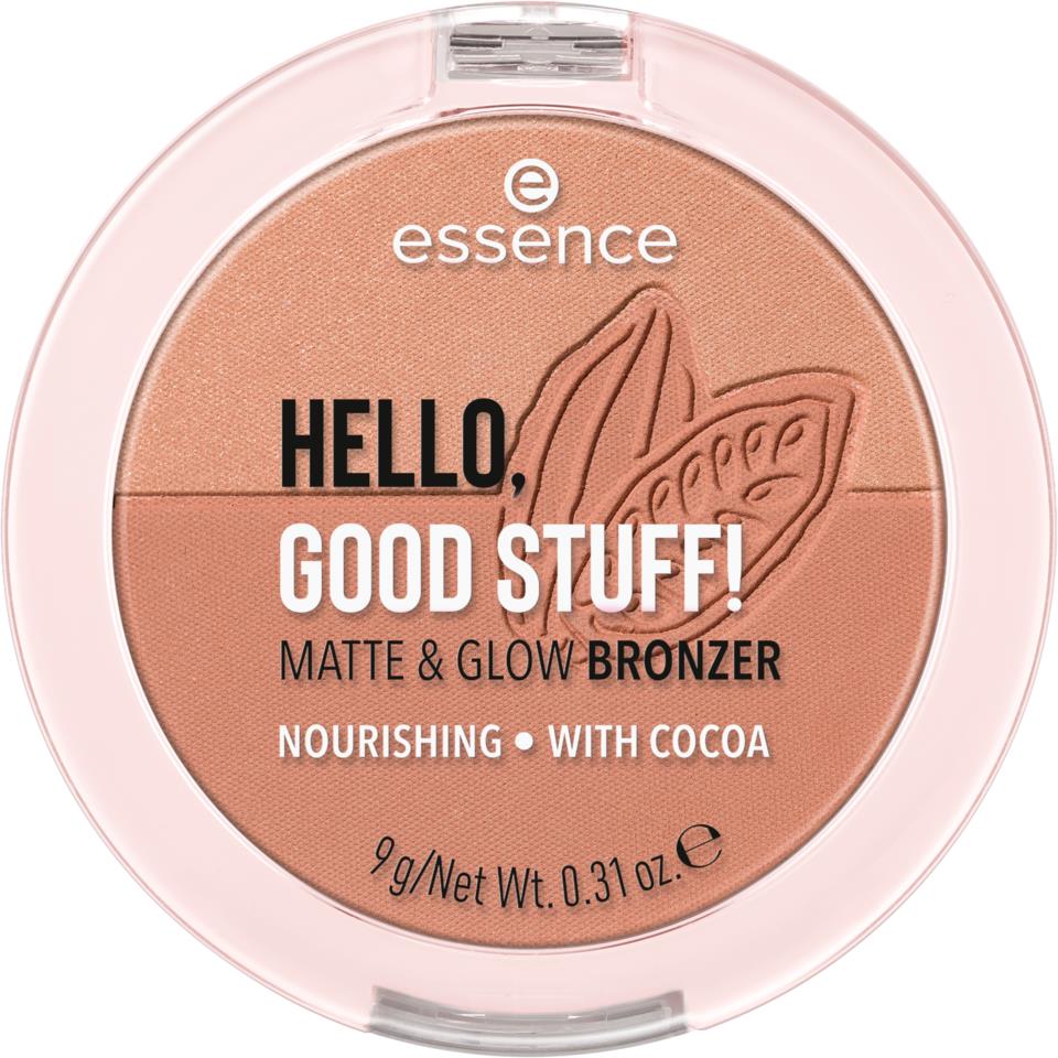 essence hello, good stuff! matte & glow bronzer 20