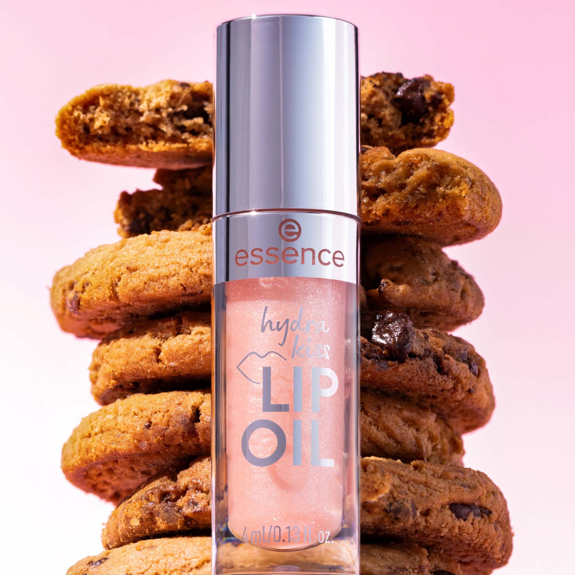 essence Hydra Kiss Lip Oil 09 Cookie Sparkle (obrázok 7)