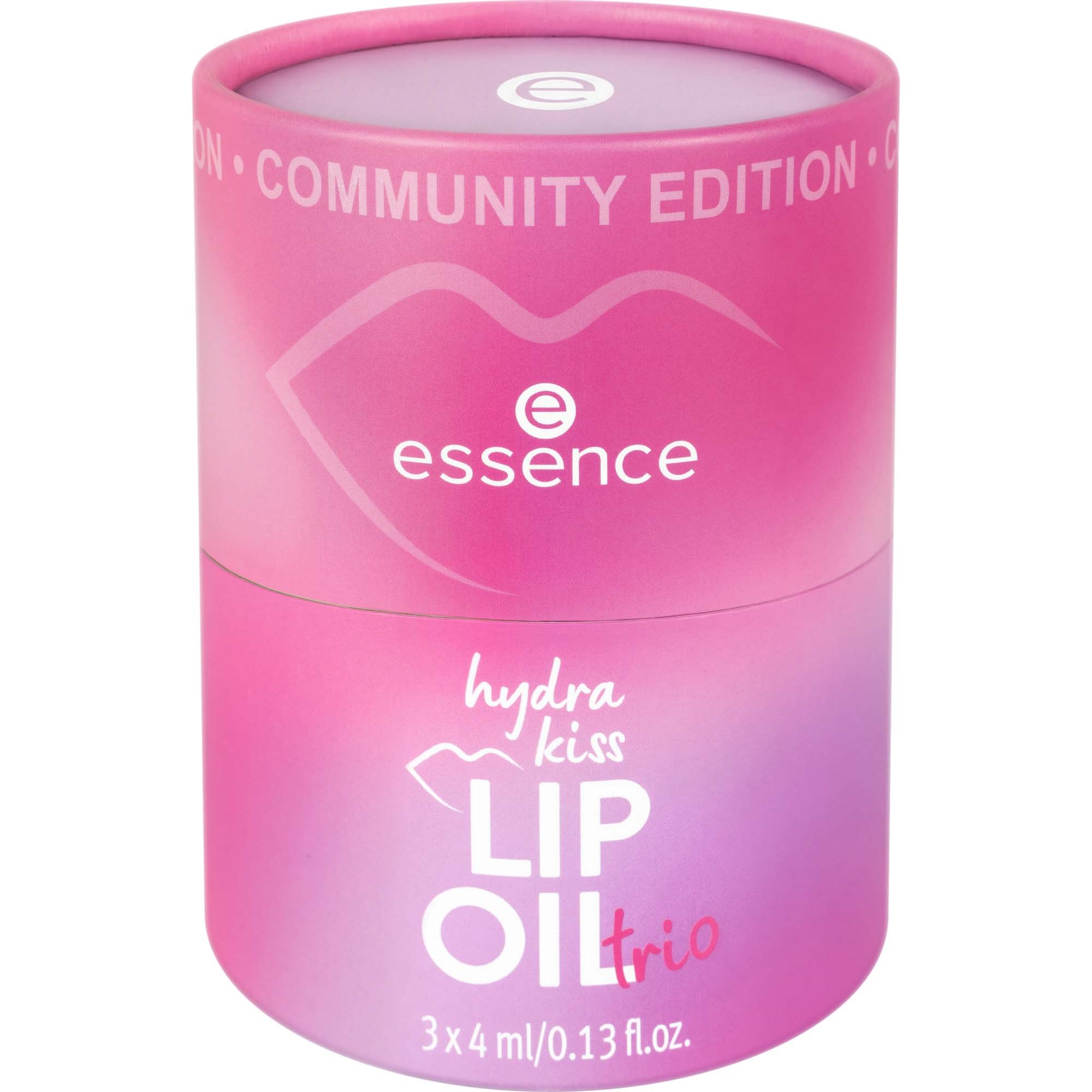 essence Hydra Kiss Lip Oil Trio 01 Lip's Choice Awards 4 ml (obrázok 3)