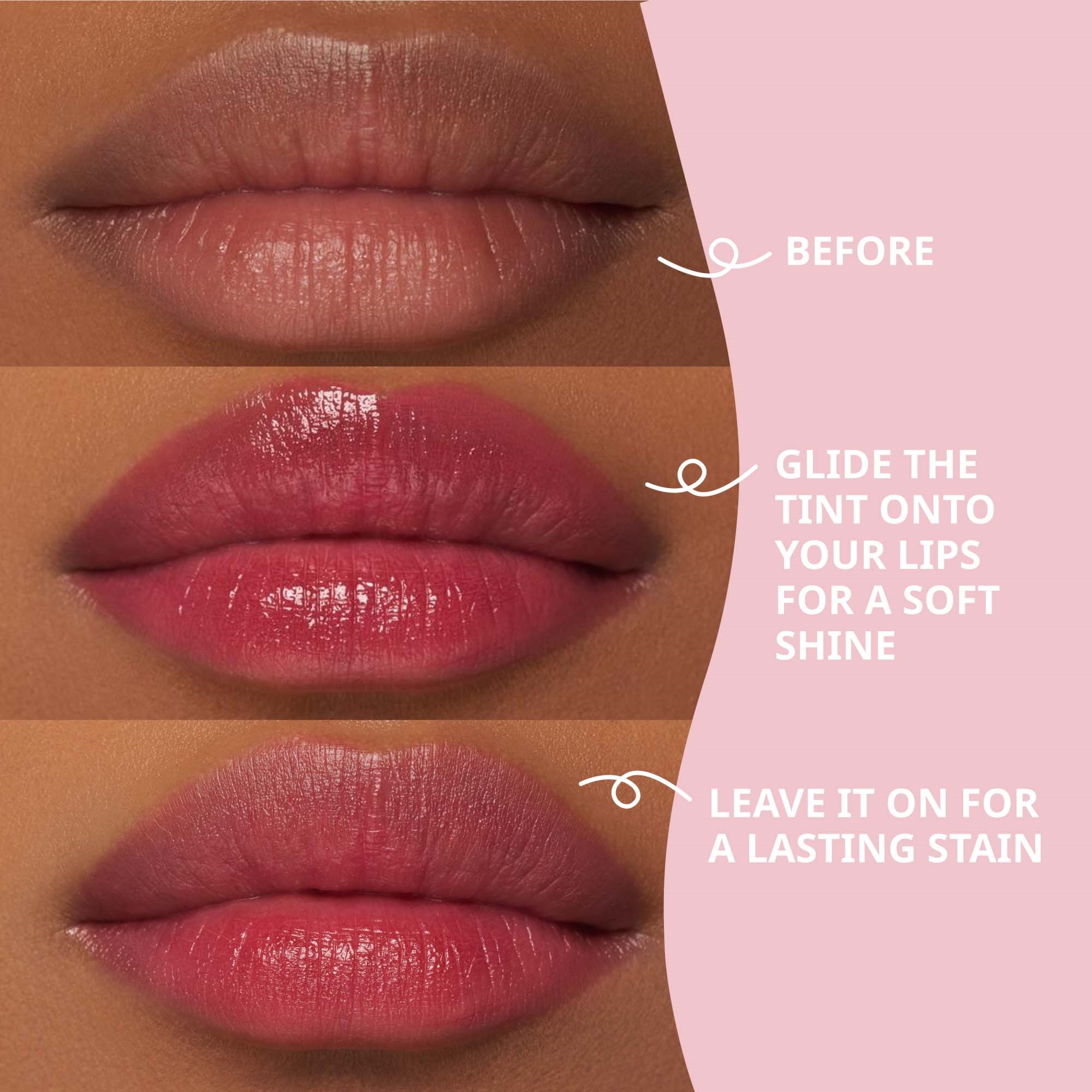 essence Hydra Kiss Lip Tint 01 Blushing Nude (obrázok 7)