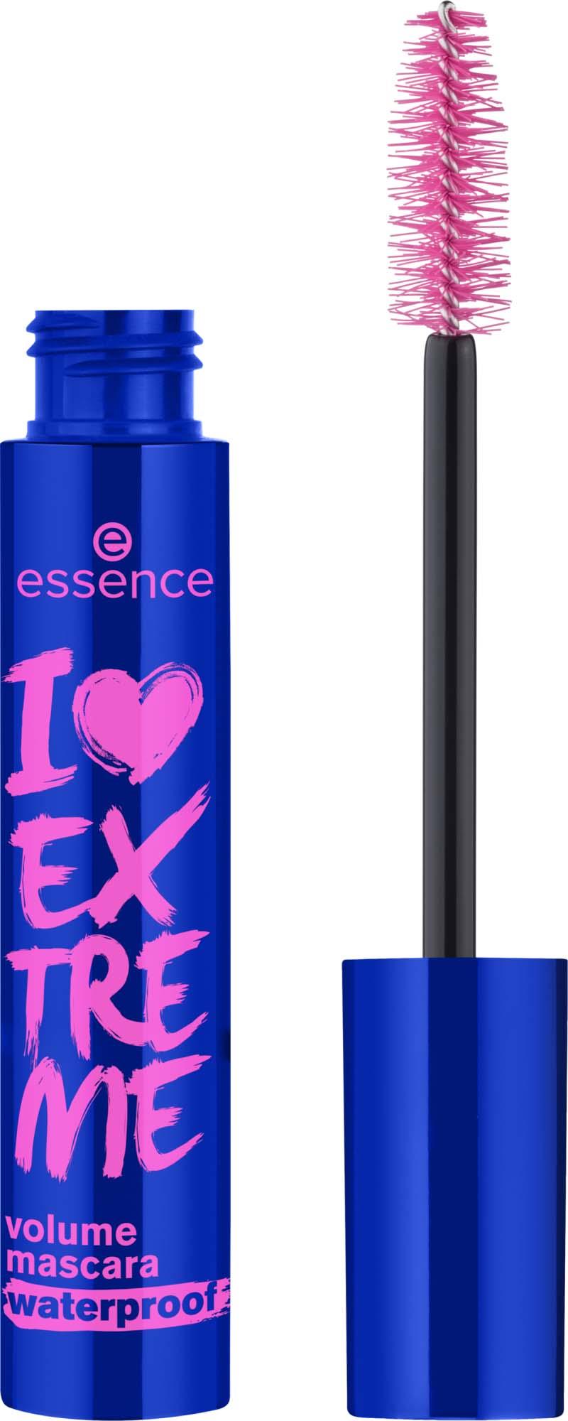 essence I love mascara waterproof extreme volume