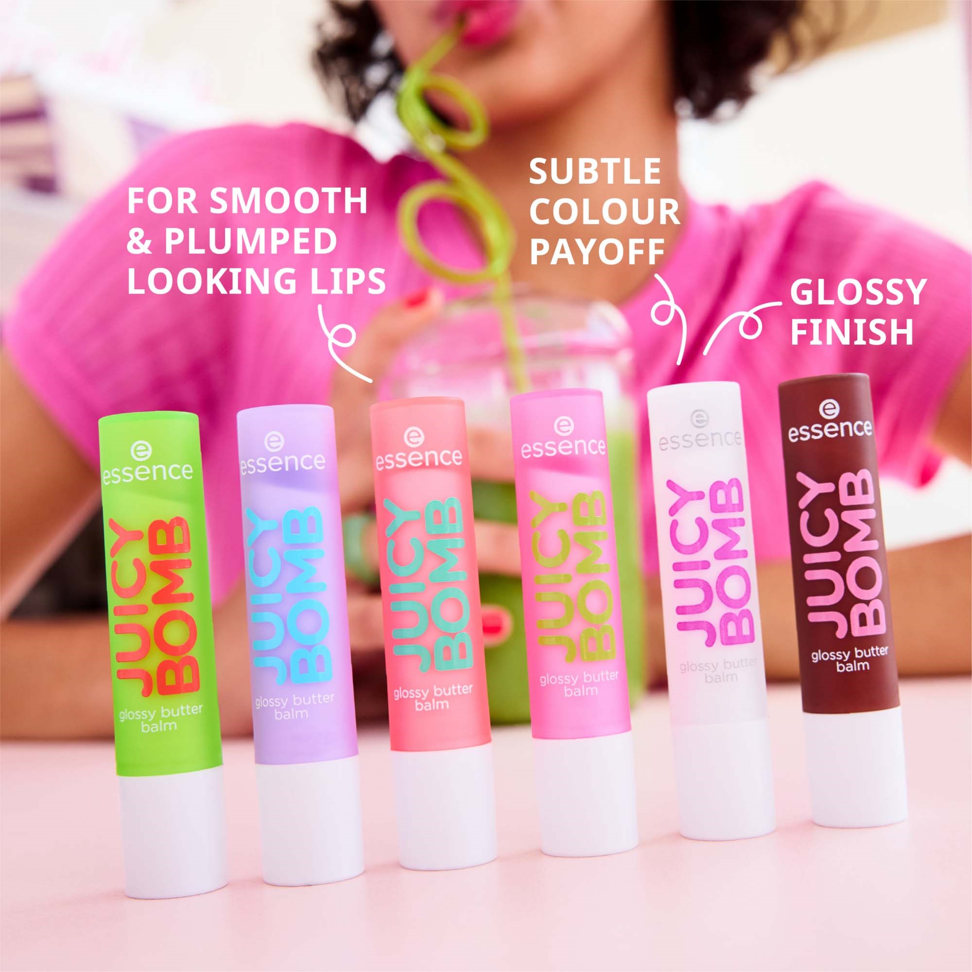 essence Juicy Bomb Glossy Butter Balm 08 Cherrything I Want (obrázok 8)