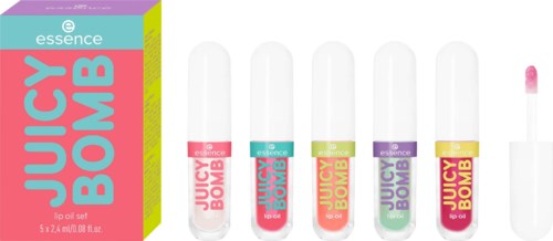 essence JUICY BOMB Lip Oil Set