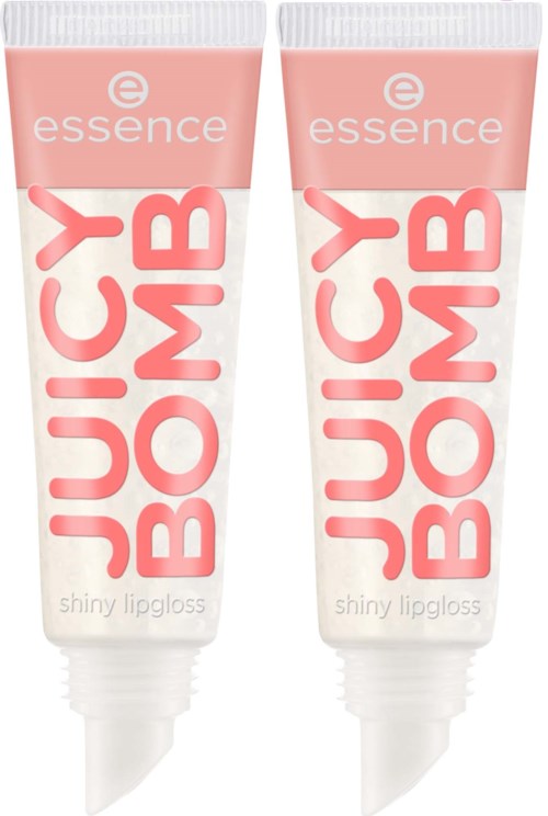 essence Juicy Bomb Shiny Lipgloss 101 Lovely Litchi 10 ml x 2