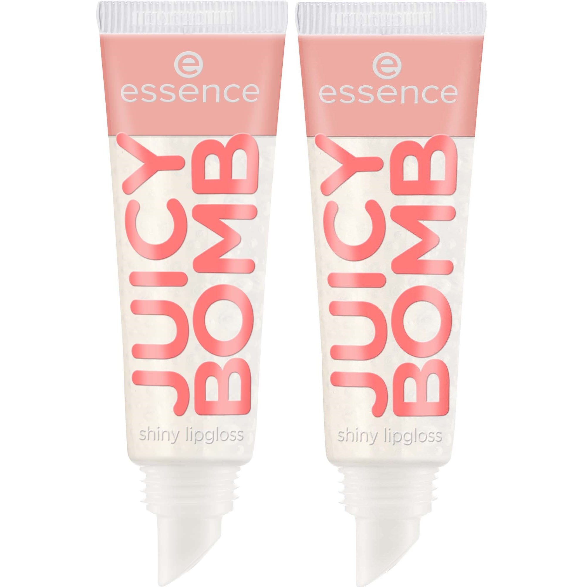 essence Juicy Bomb Shiny Lipgloss 101 Lovely Litchi 10 ml x 2