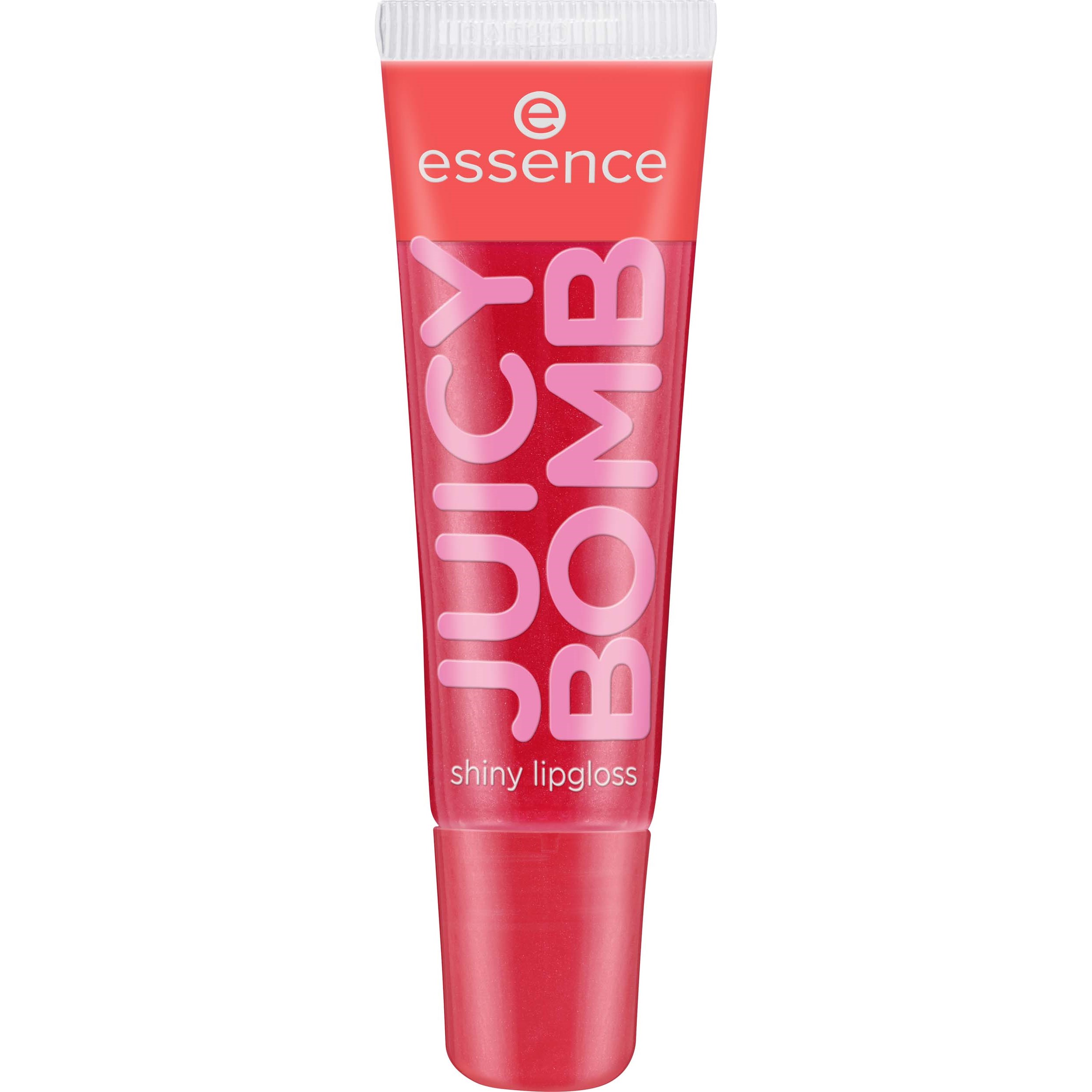 Läs mer om essence Juicy Bomb Shiny Lipgloss 104 Poppin Pomegranate
