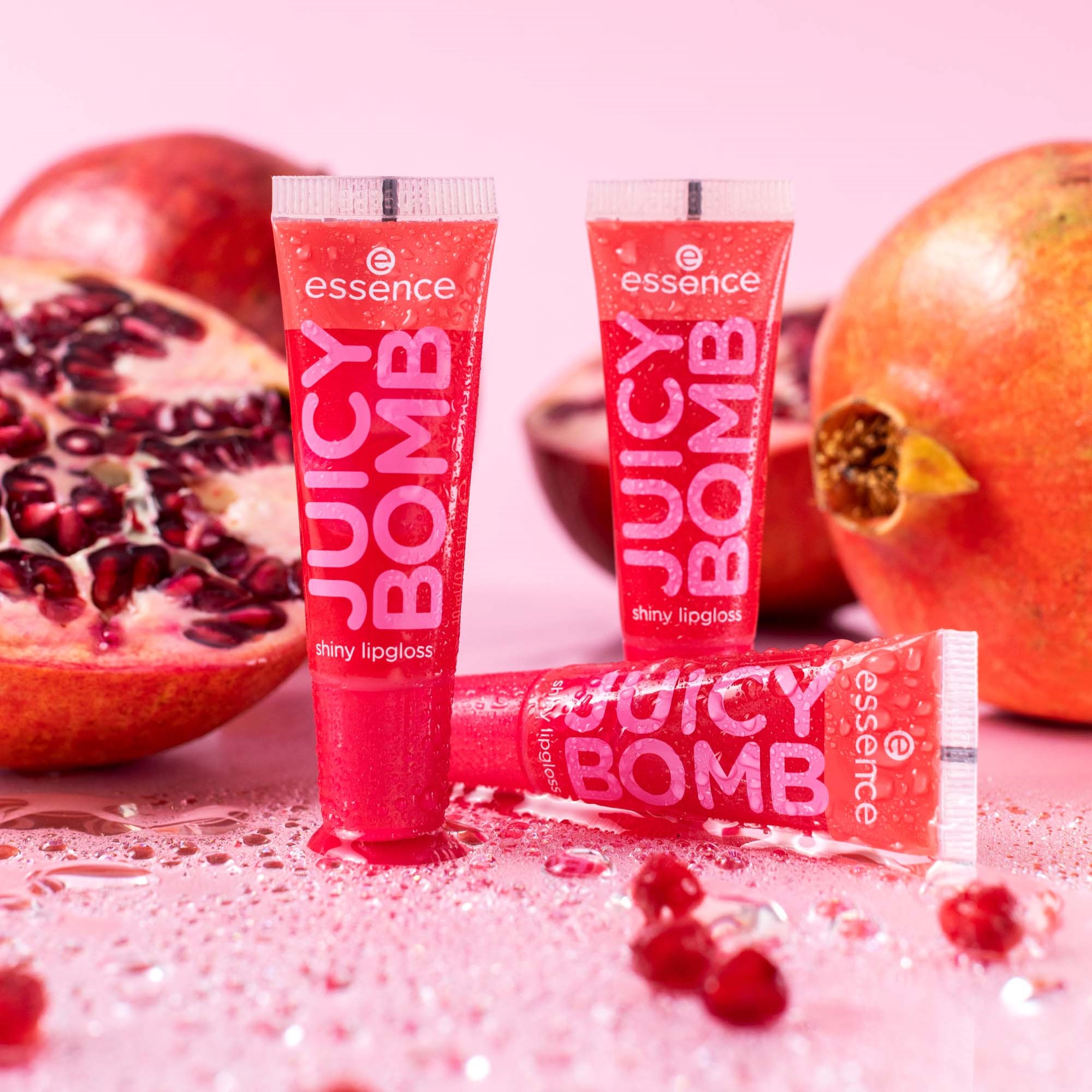 essence Juicy Bomb Shiny Lipgloss 104 - błyszczyk do ust 104 Poppin' P (obrázok 6)