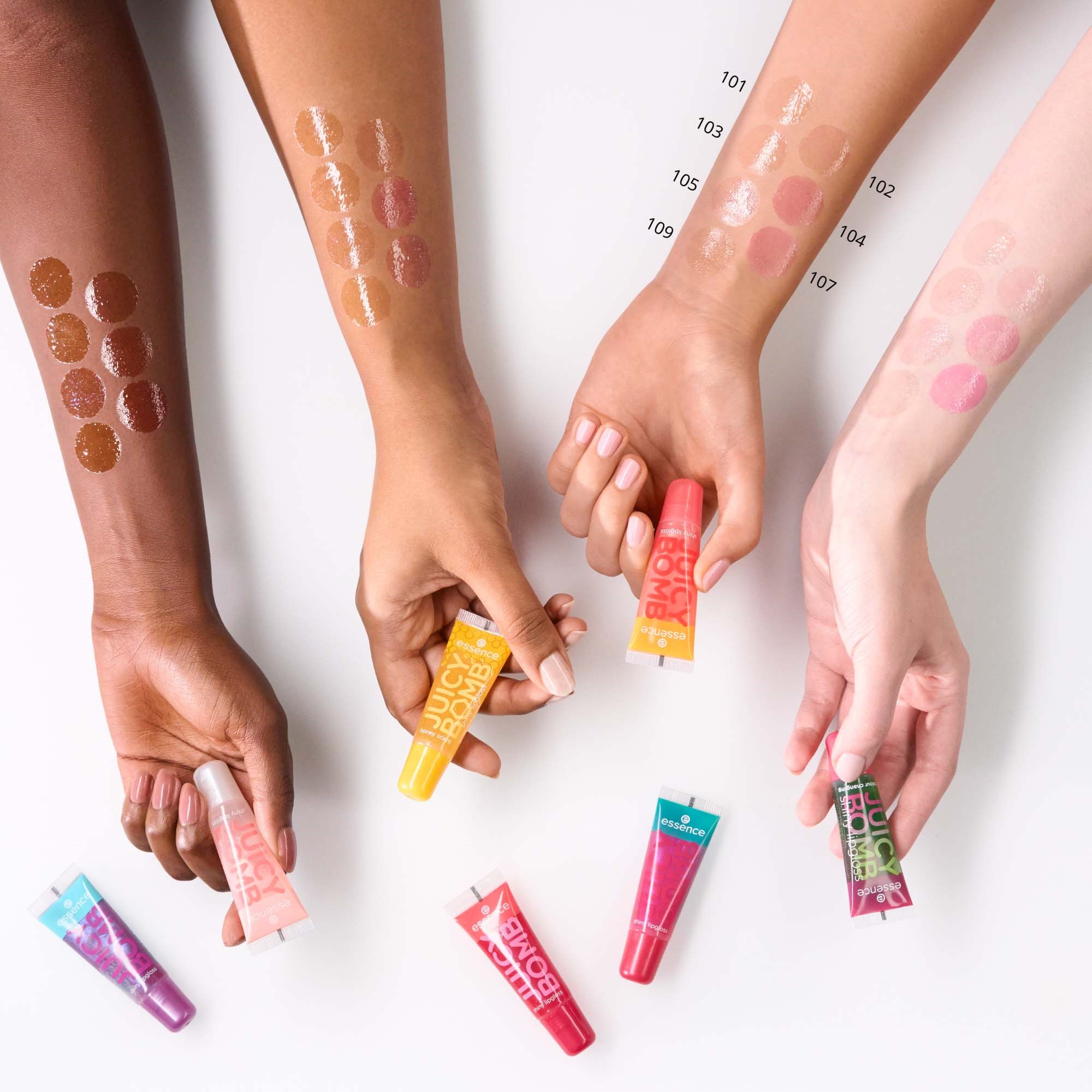 essence Juicy Bomb Shiny Lipgloss 109 Bee Mine (obrázok 5)