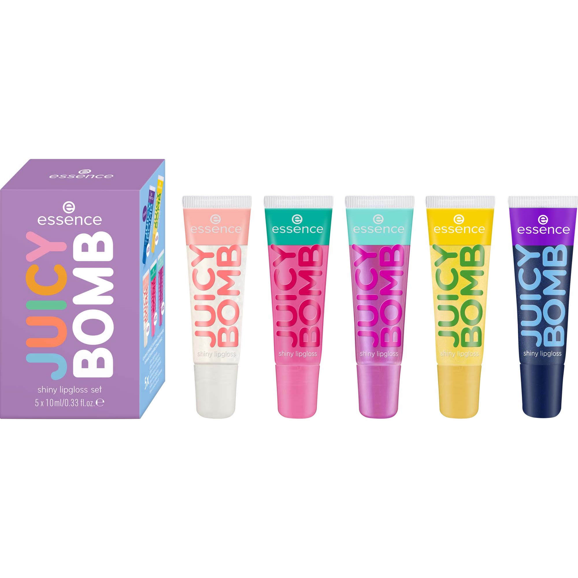Läs mer om essence Disney Pixar Up JUICY BOMB Shiny Lipgloss Set 02