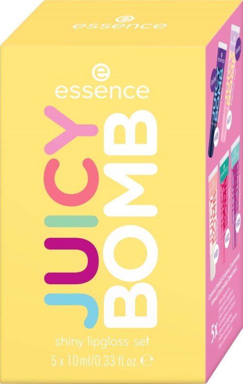essence Juicy Bomb Shiny Lipgloss Set