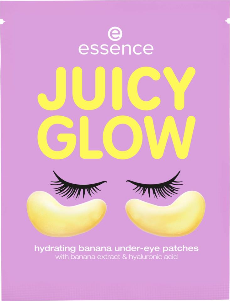essence JUICY GLOW Hydrating Nanana Under-eye Patches