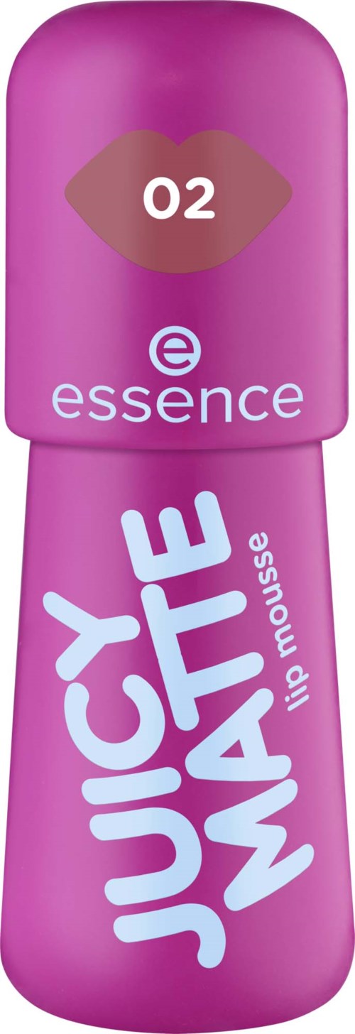 essence Juicy Matte Lip Mousse 02 Featherlight Pink