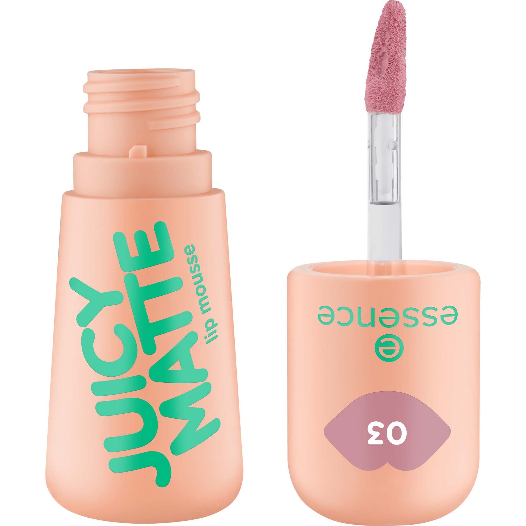 essence Juicy Matte Lip Mousse 03 Nude Pink
