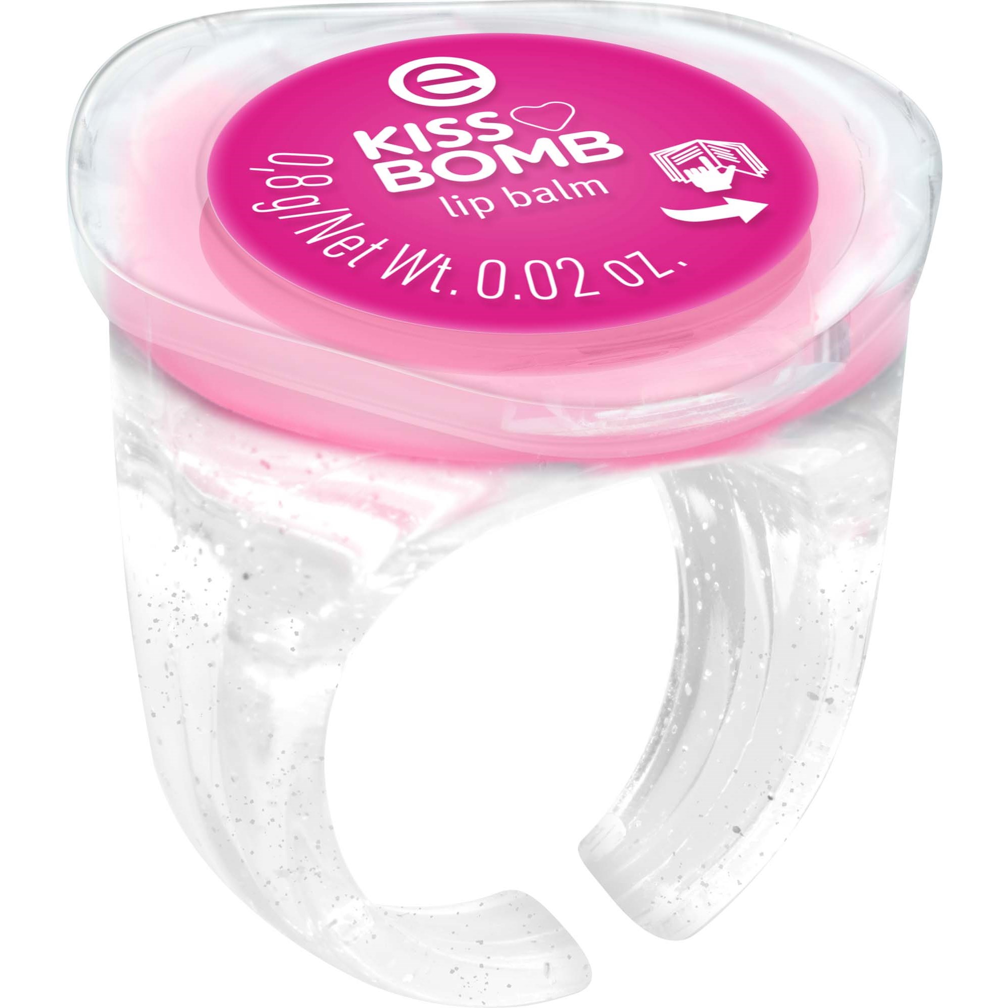 essence Kiss Bomb Shiny Lipgloss & Lip Balm Strawberry Sweetie (obrázok 3)