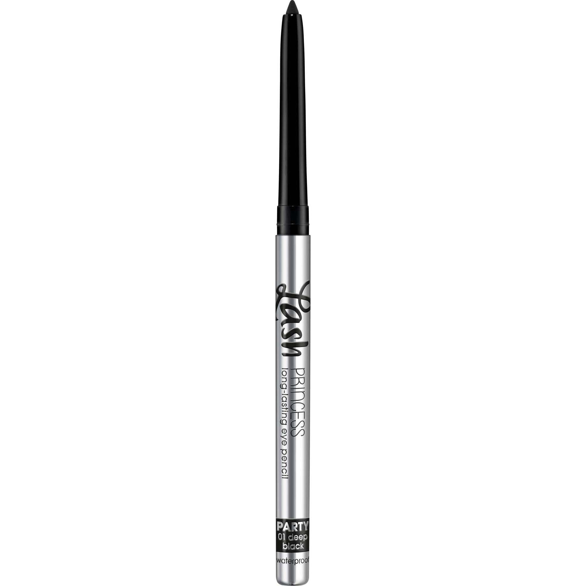 essence Lash Princess Long-Lasting Eye Pencil Party 01 Deep Black Waterproof