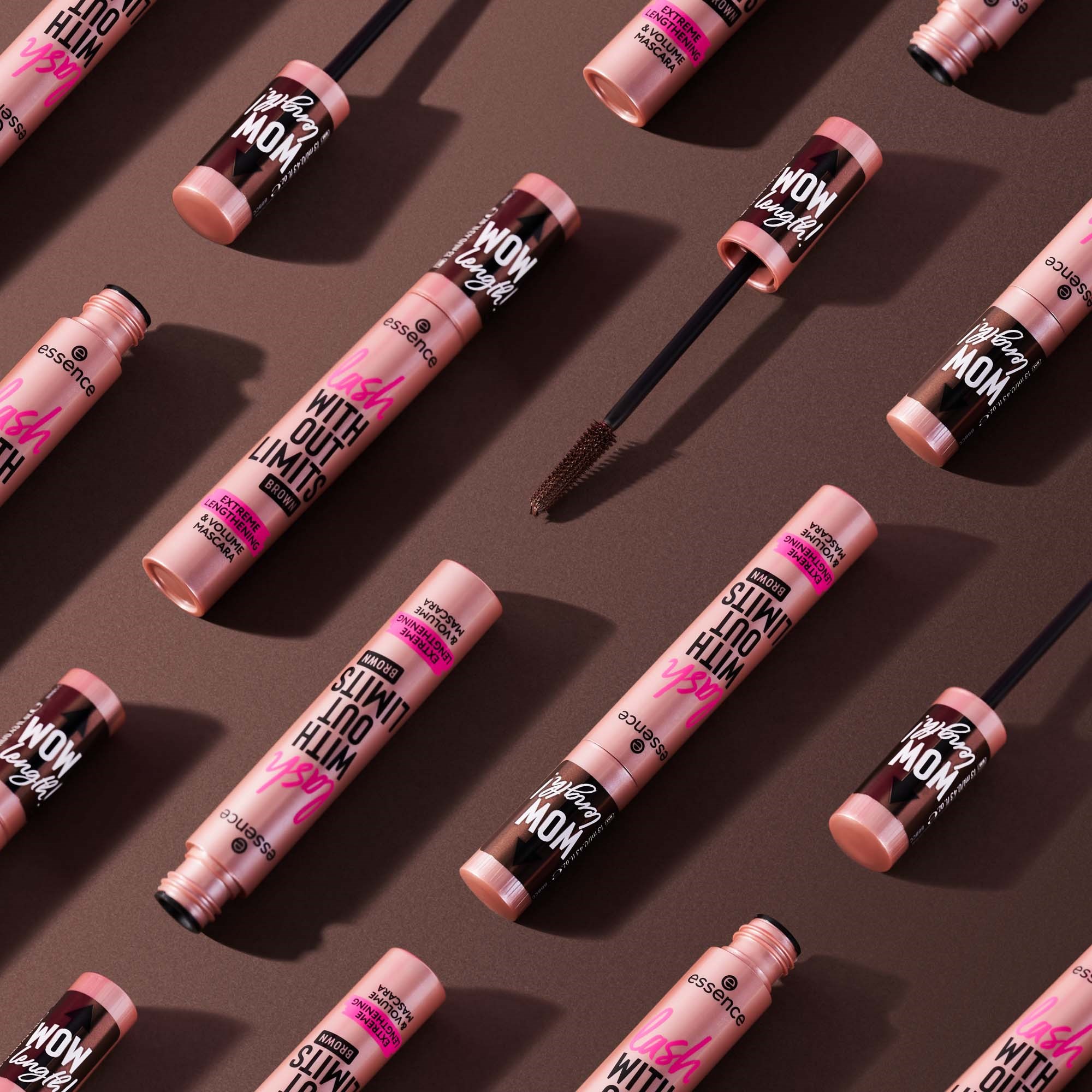 essence Lash Without Limits Extreme Lengthening & Volume Mascara 02 Br (obrázok 5)